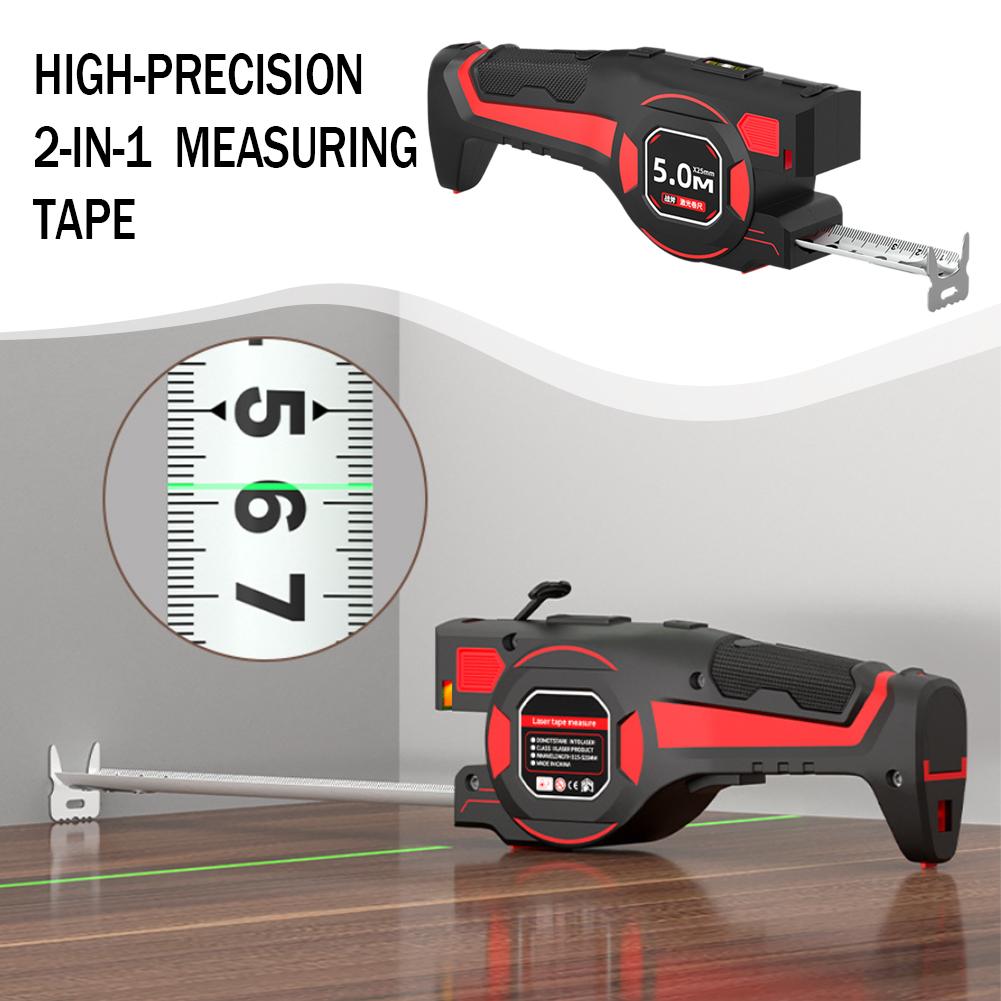 Industrial Laser Rangefinder - 2 in 1 Laser Distance Meter