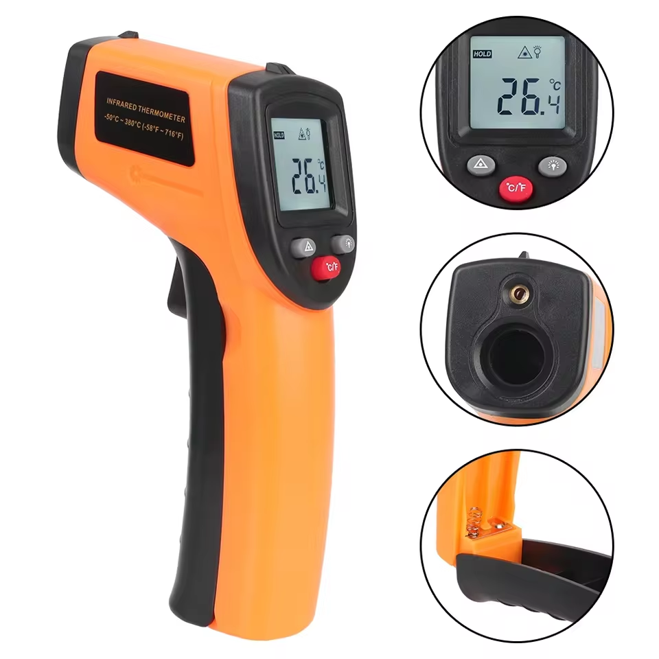 Industrial Laser Thermometer Gun - New T600 T600A Digital Infrared Thermometer