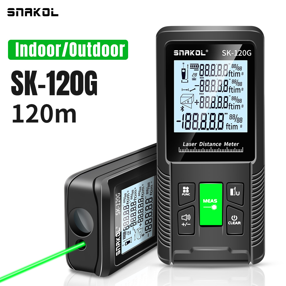 Industrial Laser Rangefinder - SNAKOL 3-in-1 High Precision Laser Rangefinder