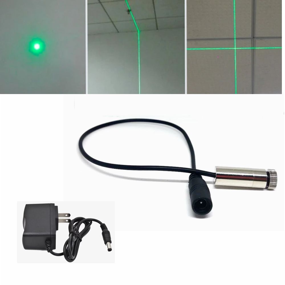 Industrial Laser Module - Adjustable Focusable 515nm 520nm 10mw Green