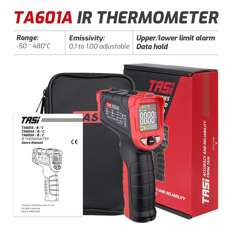 TA601A TA601B TA601C Infrared  - Industrial Laser Thermometer Gun recension och pris