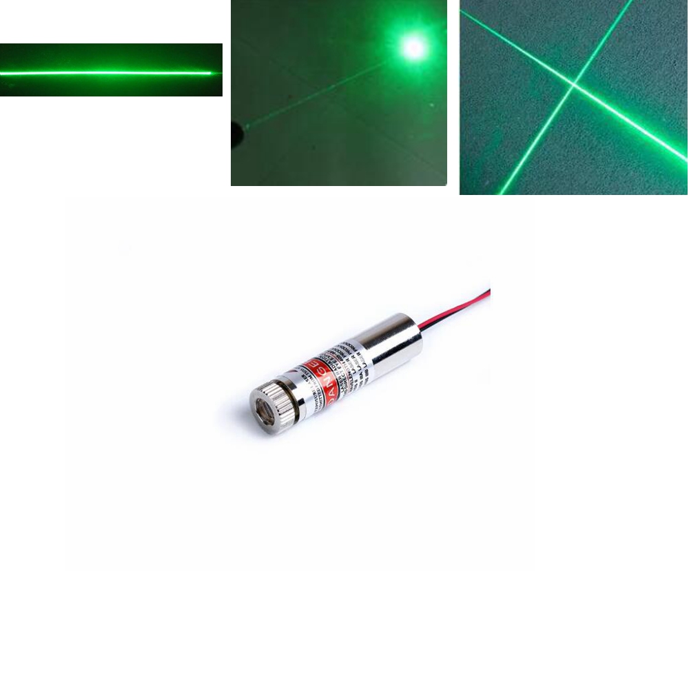 Adjustable focus 520nm 130MW G - Industrial Laser Module recension och pris