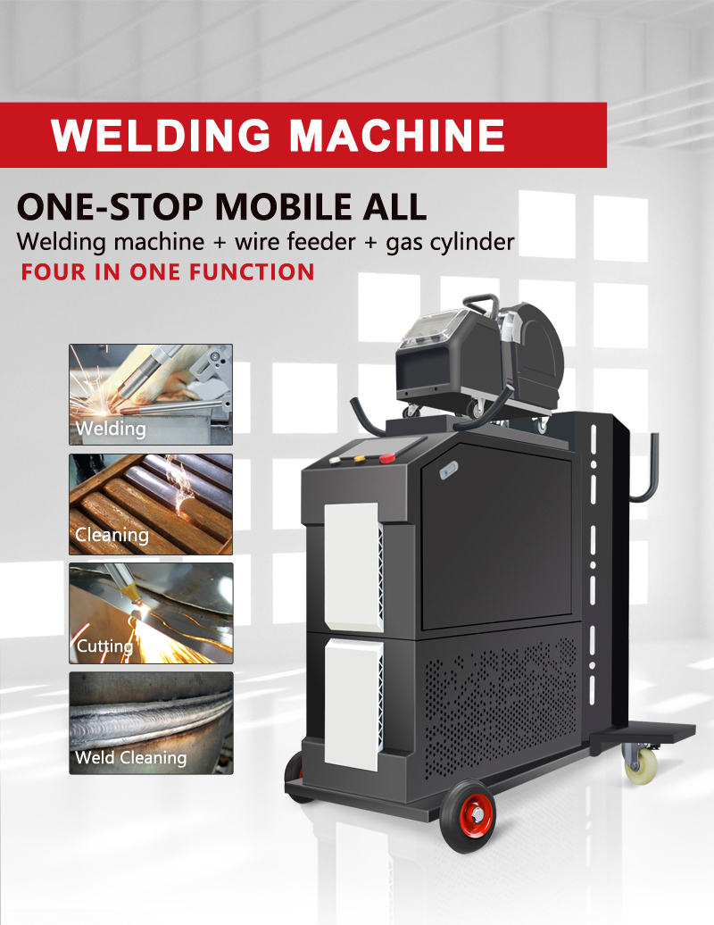 Heavy-Duty 3000W Water-Cooled  - Industrial Laser Welding Machine recension och pris