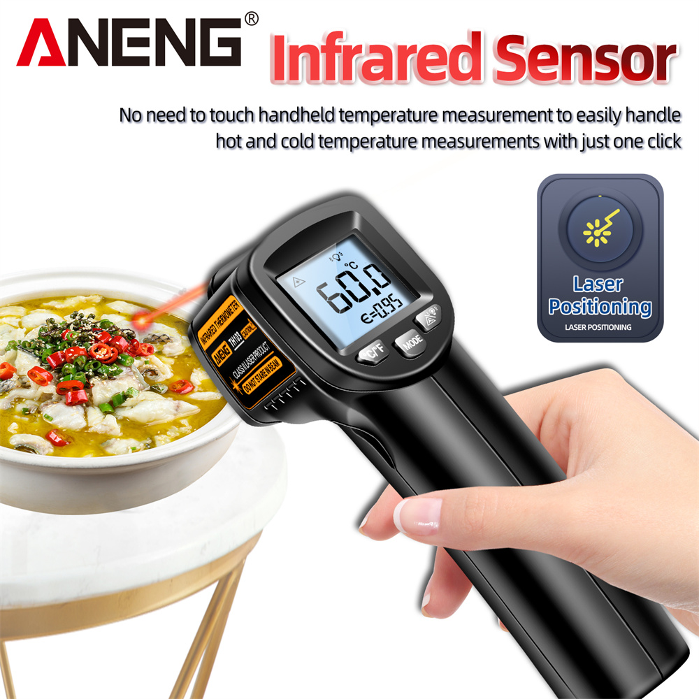 Infrared Laser Thermometer Ind - Industrial Laser Thermometer Gun recension och pris