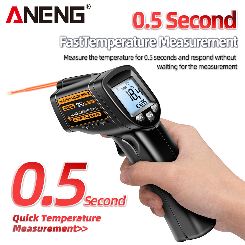 Infrared Laser Thermometer Ind - Industrial Laser Thermometer Gun recension och pris