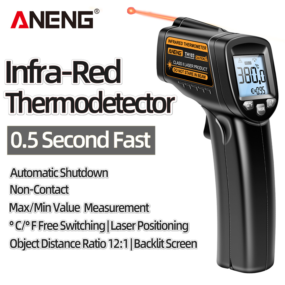 Infrared Laser Thermometer Ind - Industrial Laser Thermometer Gun recension och pris