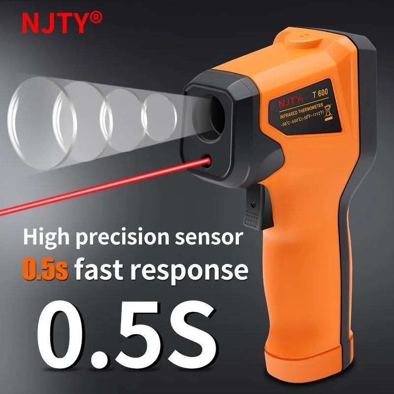 T400 T600 Digital Infrared The - Industrial Laser Thermometer Gun recension och pris