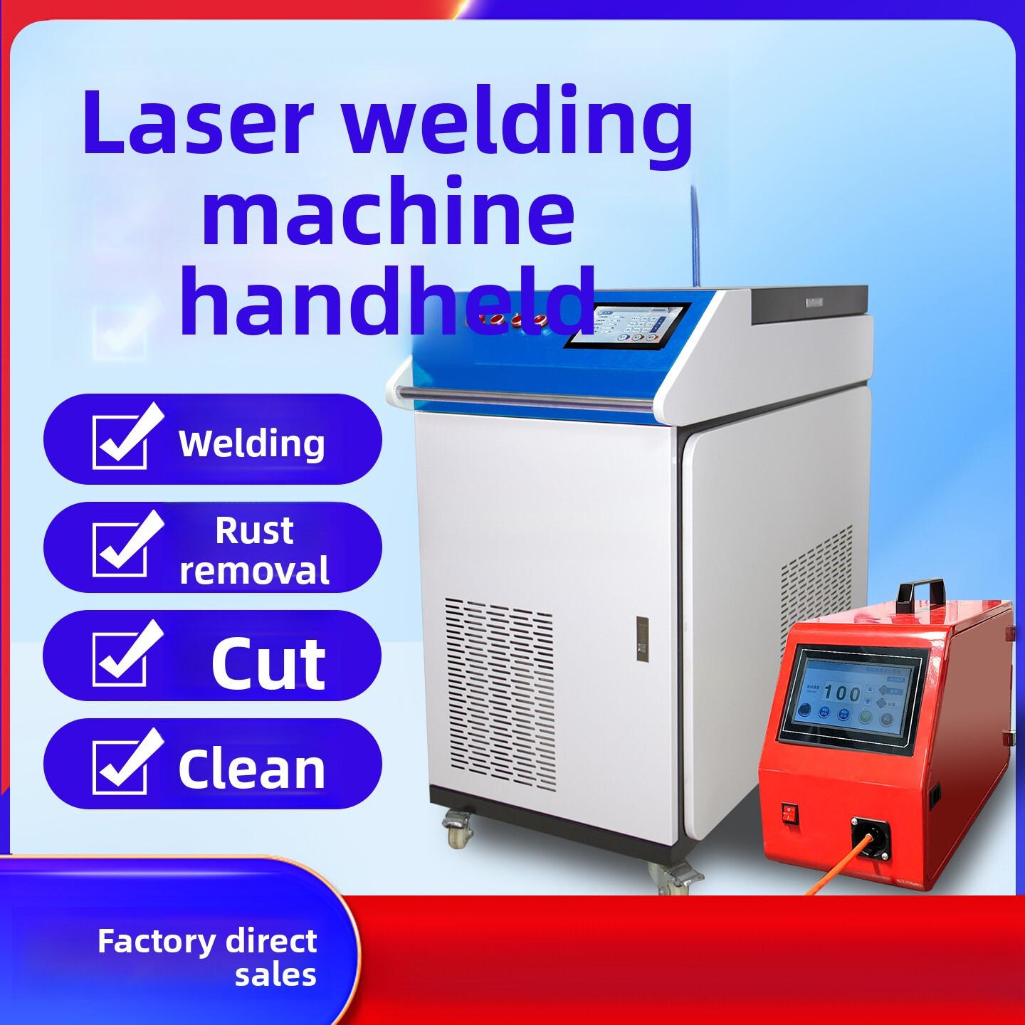 Handheld Industrial Fully Auto - Industrial Laser Welding Machine recension och pris