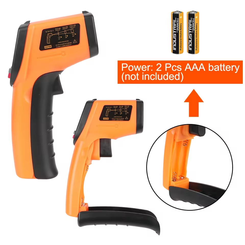 New T600 T600A Digital Infrare - Industrial Laser Thermometer Gun recension och pris