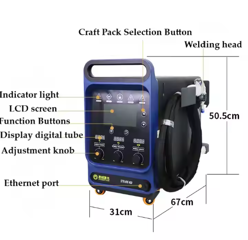 900W Industrial Handheld Laser - Industrial Laser Welding Machine recension och pris