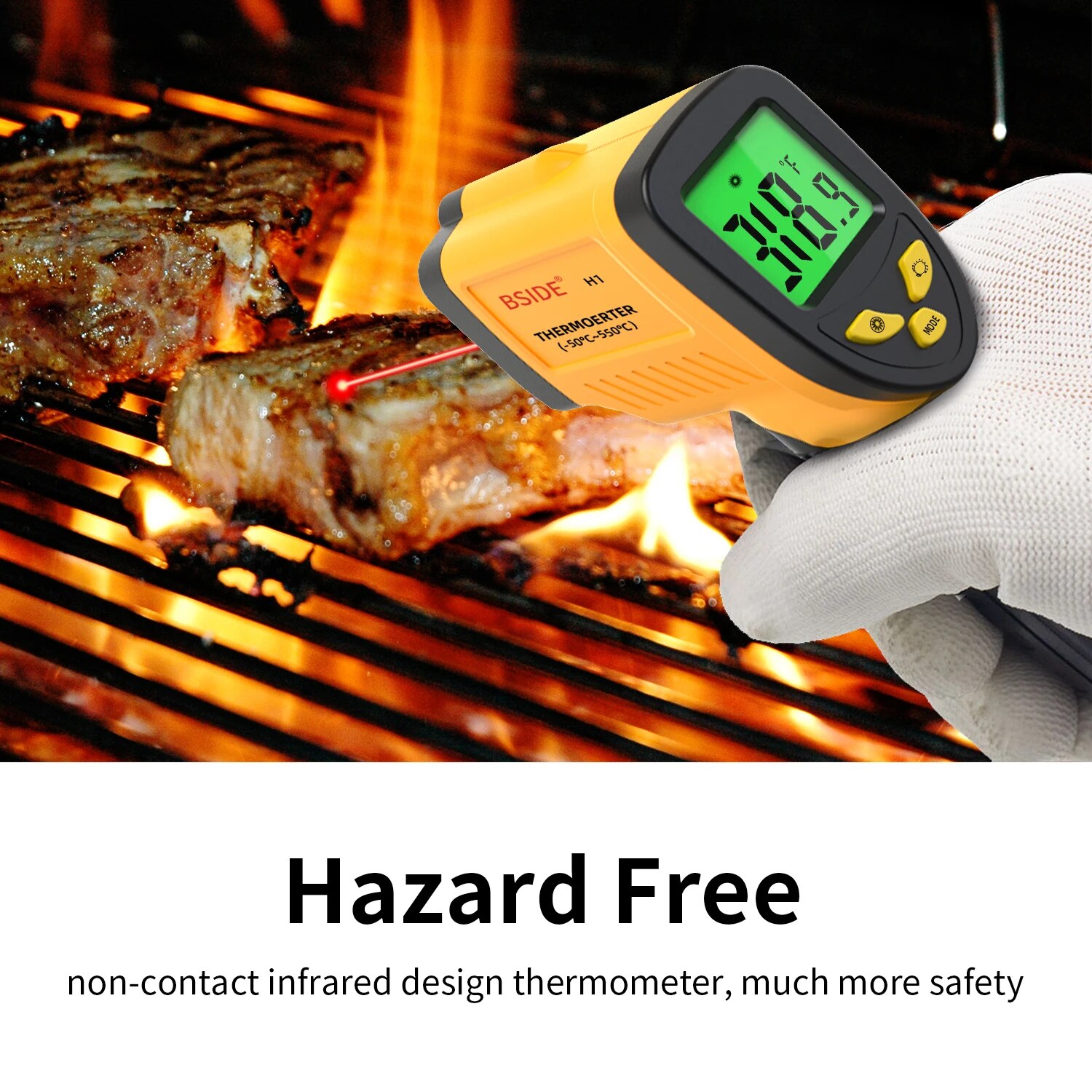 Digital Infrared Thermometer - - Industrial Laser Thermometer Gun recension och pris