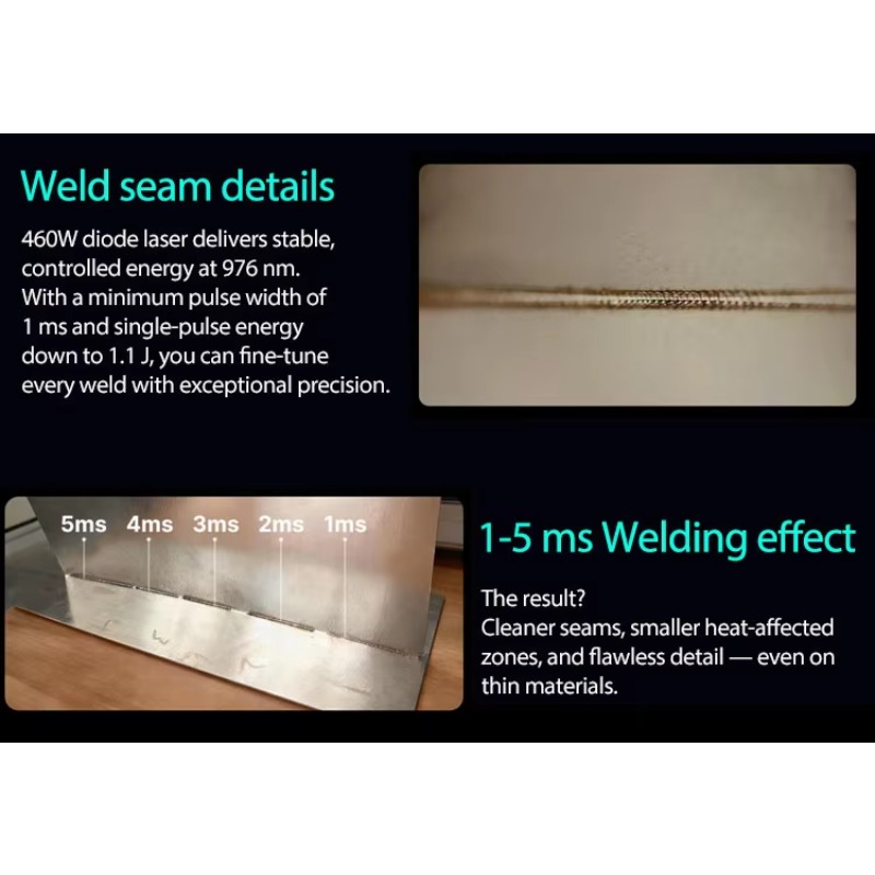 X1 New 0.2-2mm Thickness Stain - Industrial Laser Welding Machine Hand Held recension och pris