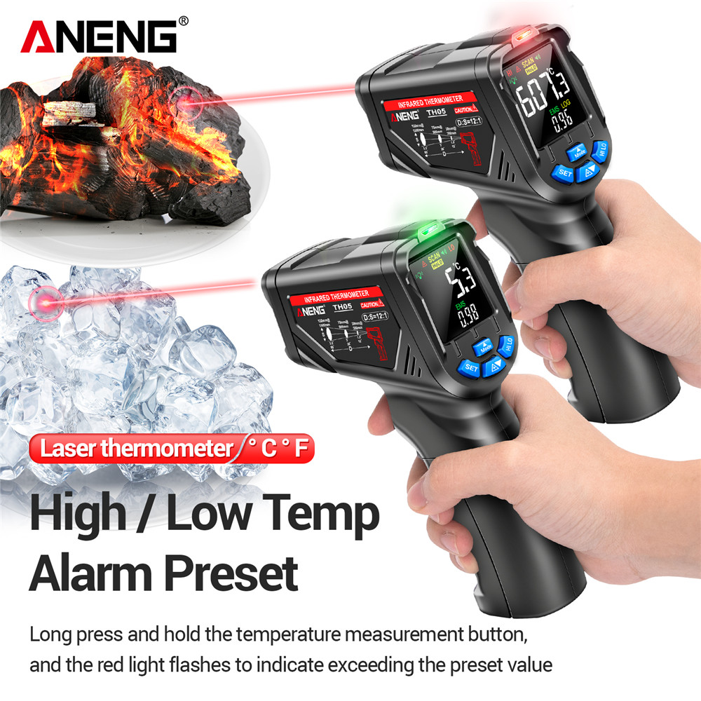 ANENG TH05 Infrared Thermomete - Industrial Laser Thermometer Gun recension och pris