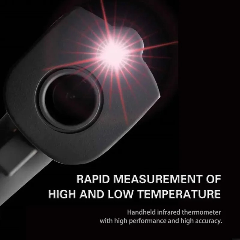 -50~380°C Industrial Infrared  - Industrial Laser Thermometer Gun recension och pris