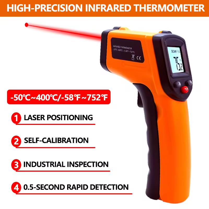Handheld Infrared Thermometer  - Industrial Laser Uses recension och pris