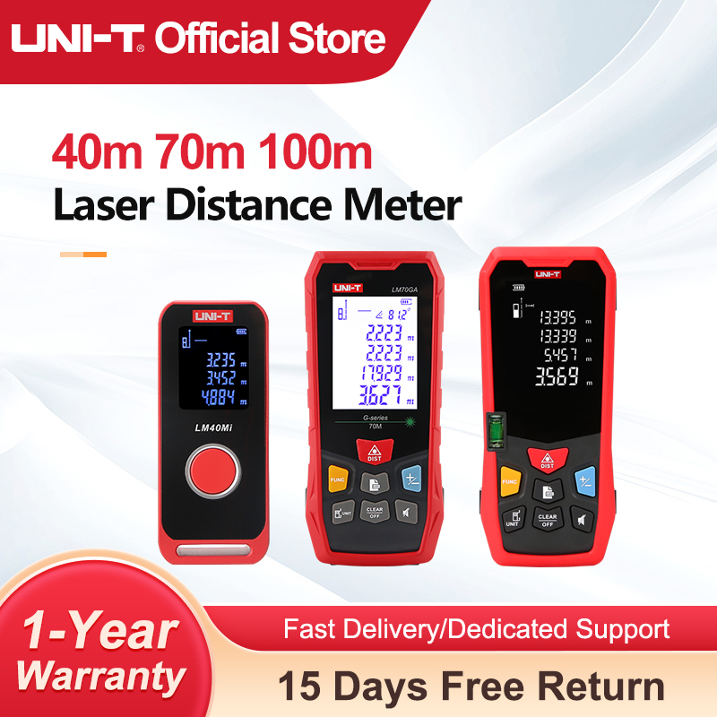 UNI-T Laser Rangefinder 40m 60 - Industrial Laser Rangefinder recension och pris
