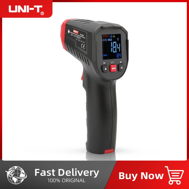 UNI-T Digital Thermometer Non- - Industrial Laser Thermometer Gun recension och pris